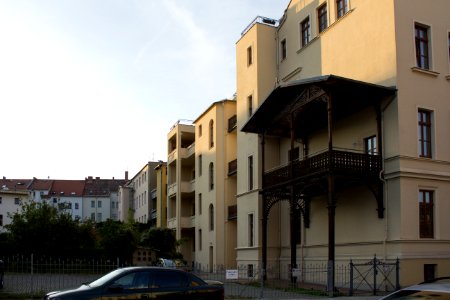 Gebäuderückseiten Wilhelmsplatz, Görlitz