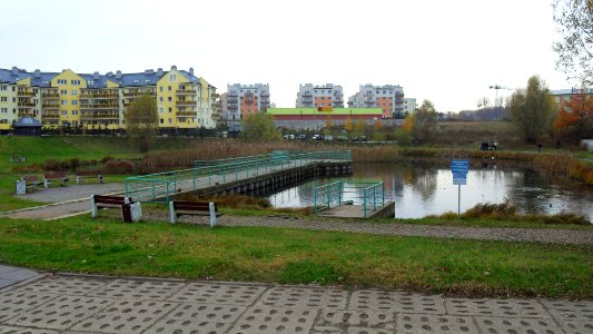 Gdańsk Zakoniczyn zbiornik retencyjny Wieżycka