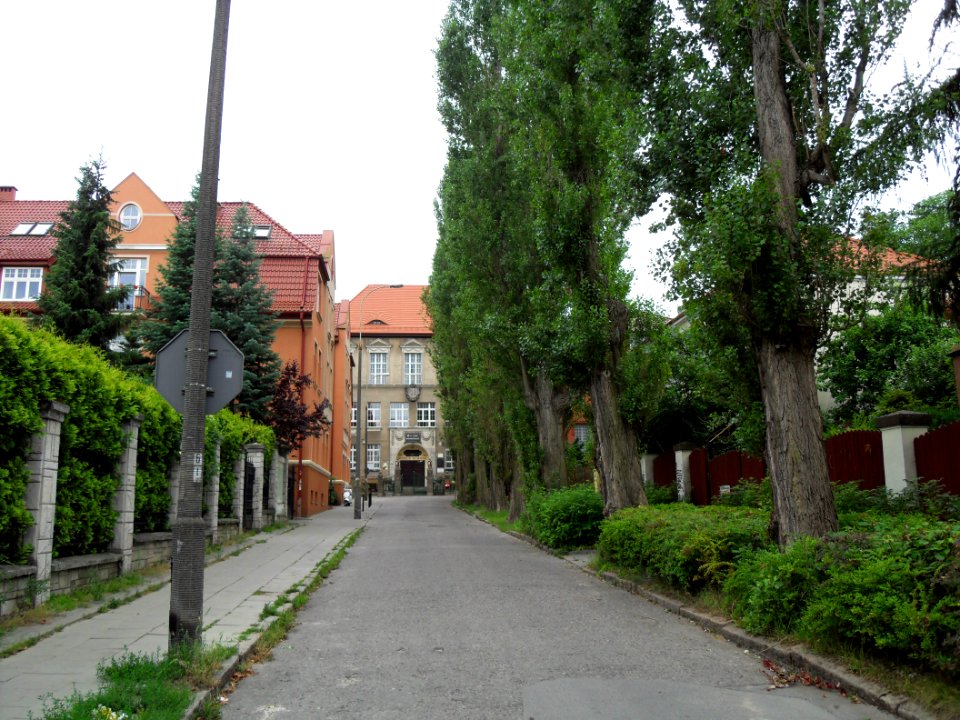 Gdańsk Wrzeszcz ulica Topolowa