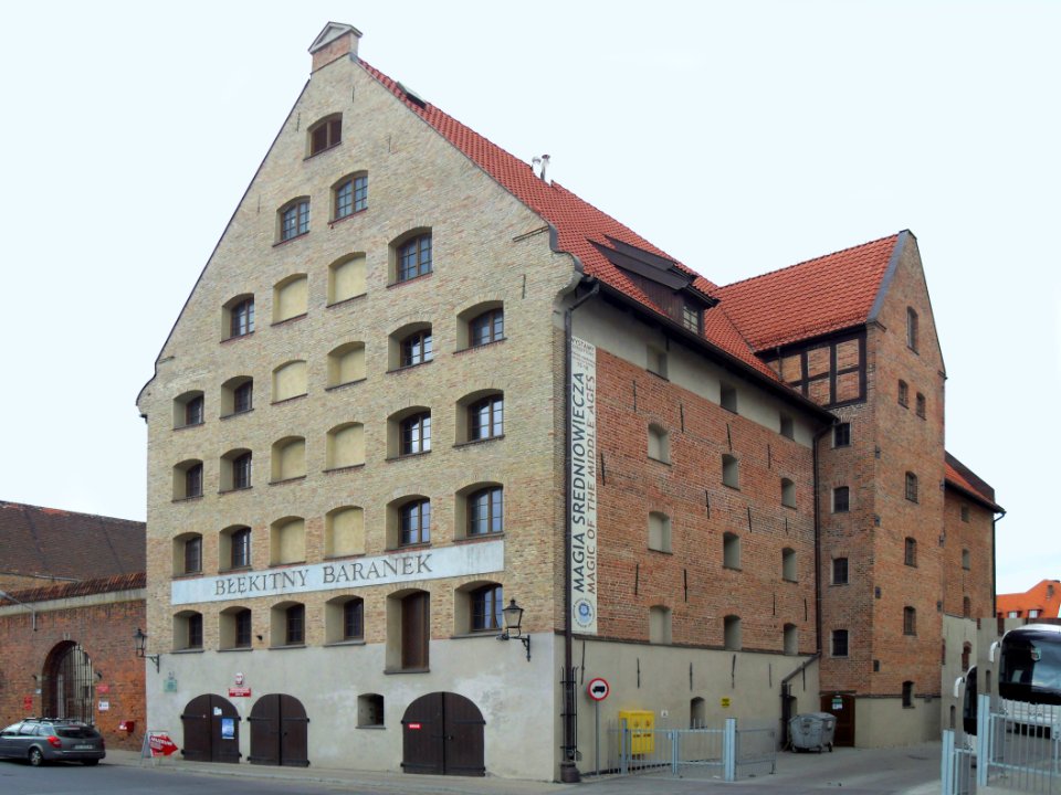 Gdańsk Wyspa Spichrzów - spichlerz Błękitny Baranek