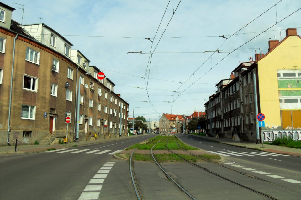 Gdańsk Nowy Port ulica Marynarki Polskiej