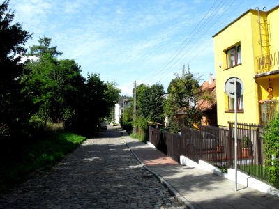 Gdańsk Oliwa ulica Świerkowa