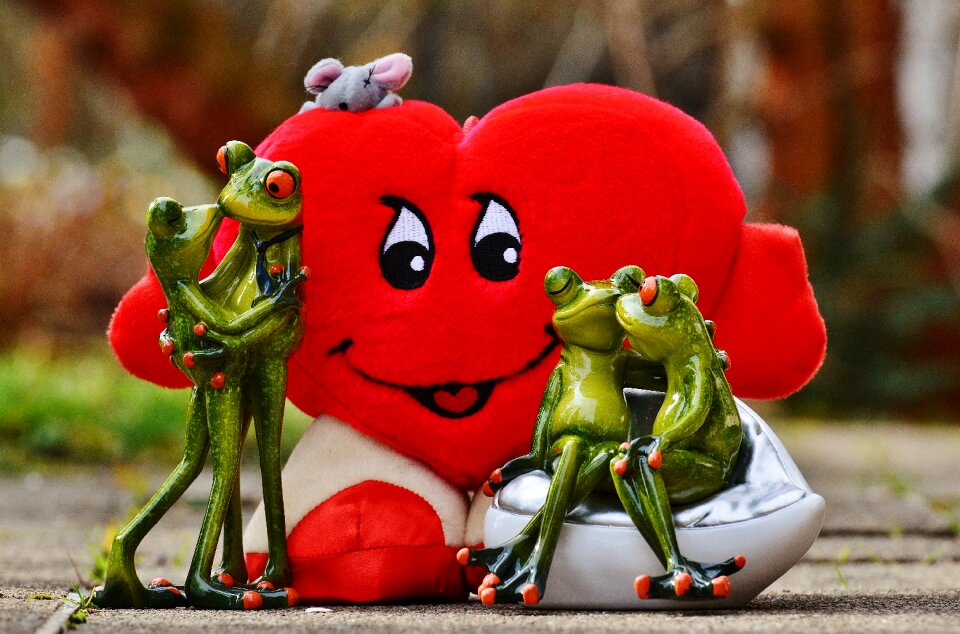 Flirt together cute