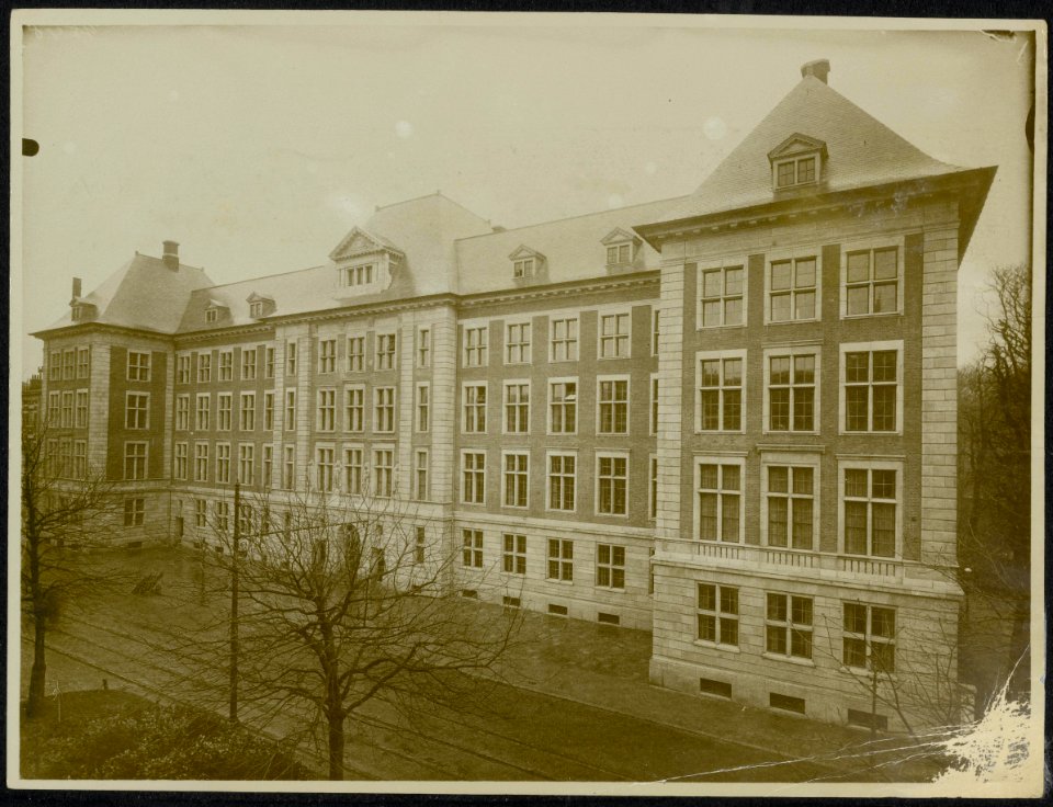 Gebouw ministerie van Landbouw, Nijverheid en Visserij ca. 1917 Nederland, Bestanddeelnr 158-1473