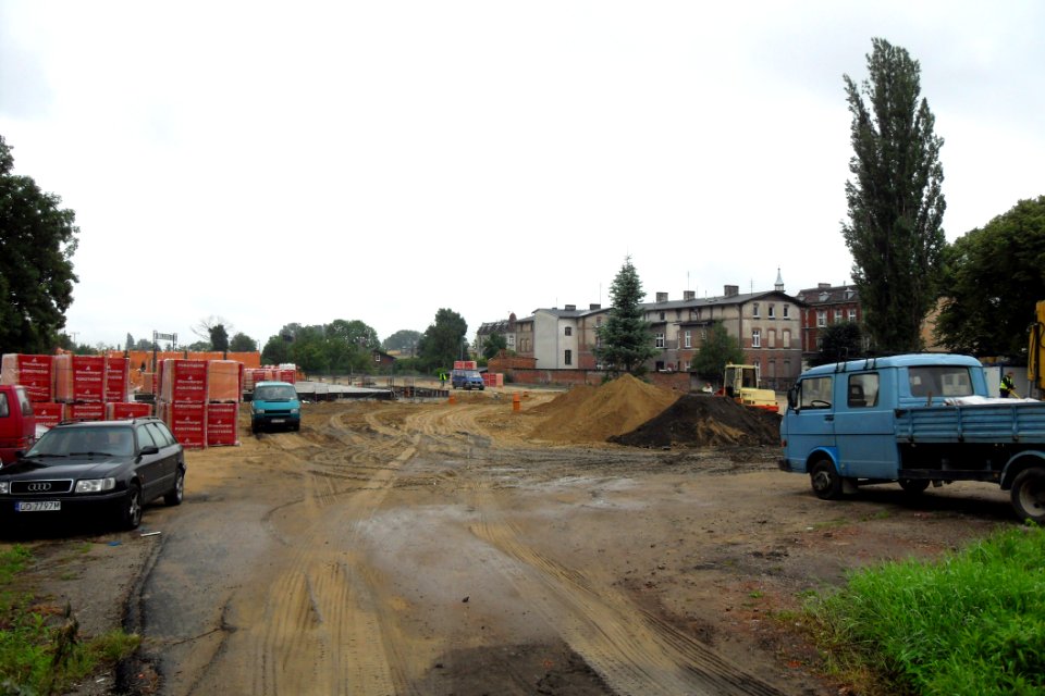 Gdańsk Orunia - Lidl w budowie