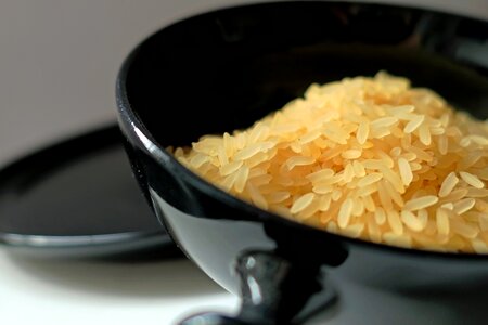 Food rice plate eat