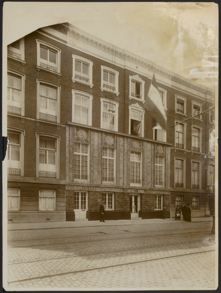Gebouw van de ANWB aan de Parkstraat te Den haag., Bestanddeelnr 158-2153