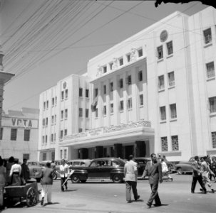 Gebouw van de Centrale Bank in Caracas in Venezuela, Bestanddeelnr 252-8444