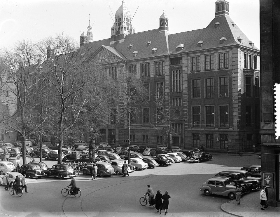 Gebouw effectenbeurs Amsterdam. Exterieur, Bestanddeelnr 905-6318