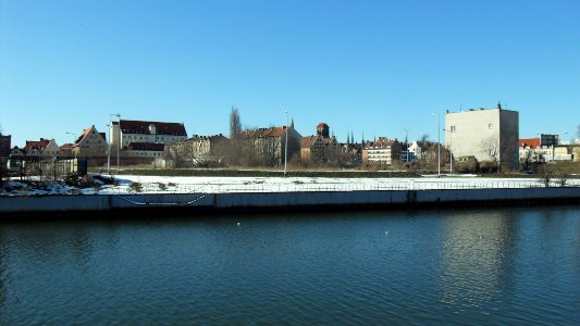 Gdańsk Wyspa Spichrzów i Nowa Motława