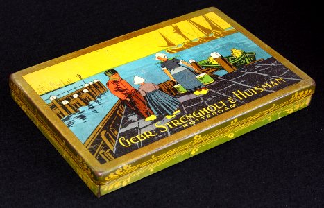 Gebroeders Strengholt- & Huismans Melk Caramels blikje, foto3