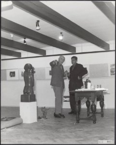 Gebouwen, tentoonstellingen, beeldende kunsten, Arti Et Amicitiae, Rokin, Bestanddeelnr 073-0017