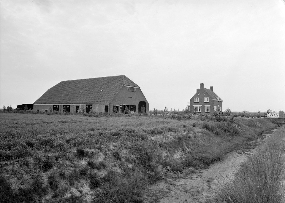 Gebouwen, boerderijen, Bestanddeelnr 163-0143