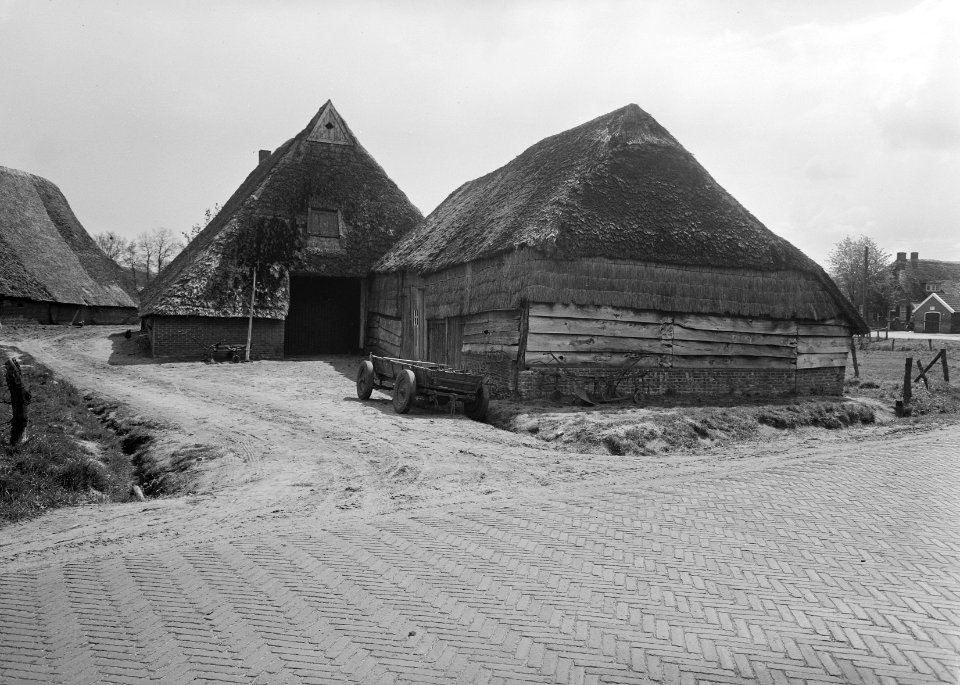Gebouwen, boerderijen, Bestanddeelnr 163-0141