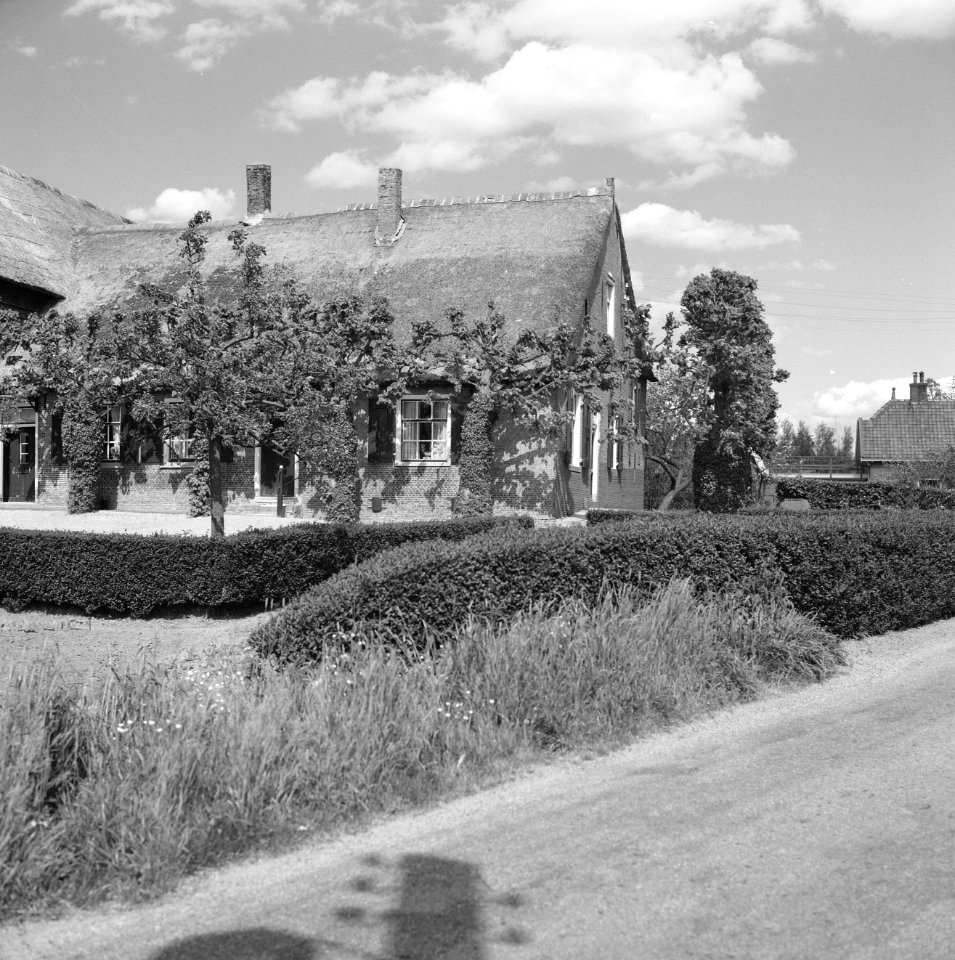 Gebouwen, boerderijen, Groot Ammers, Bestanddeelnr 163-0269