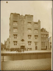 Gebouw van de Arbeidsbeurs, Passeerdersgracht, Amsterdam, Bestanddeelnr 158-2155