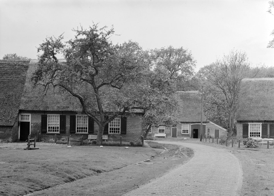 Gebouwen, boerderijen, Bestanddeelnr 163-0136
