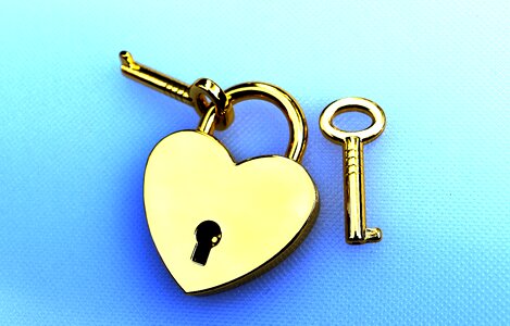 Valentine's day luck symbol
