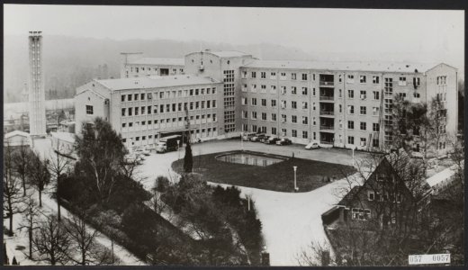 Gebouwen, ziekenhuizen, Diaconessenhuis, Bestanddeelnr 057-0057