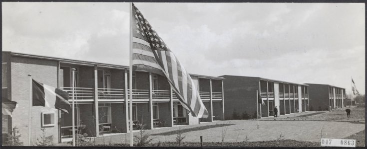 Gebouwen, motels, hoornwijck de, Bestanddeelnr 047-0863