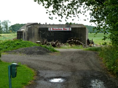 Geefsweer - bunker - vooraanzicht