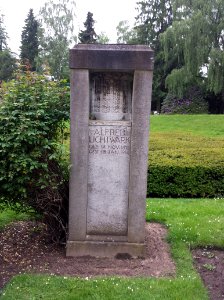 Gedenkstein Alfred Lichtwark