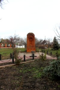 Gedenkstein an der Armenisch-apostolische Kirche in Odessa 1