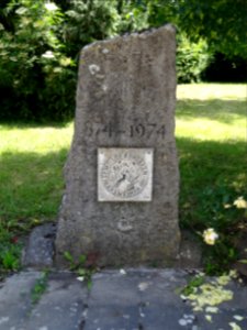 Gedenkstein 1100 Jahre Rohrbach, Landkreis Weimarer Land
