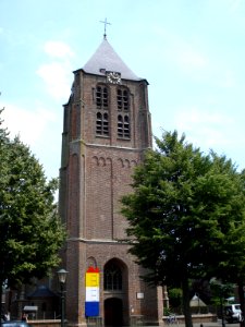Geffen, la tour de l'église Ste Marie madeleine