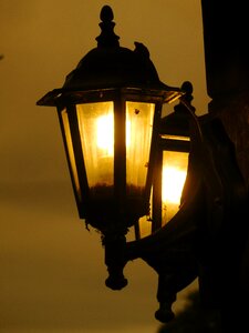 Illumination light brown lamp
