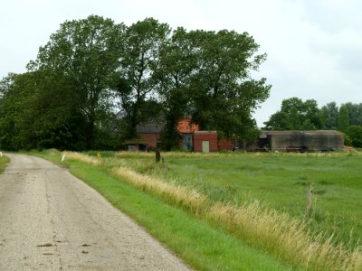 Geefsweer - bunker - zijaanzicht
