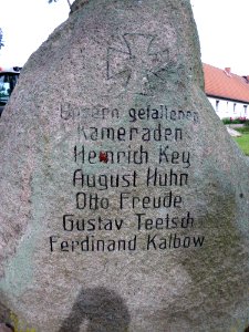 Gedenkstein groß linde 2