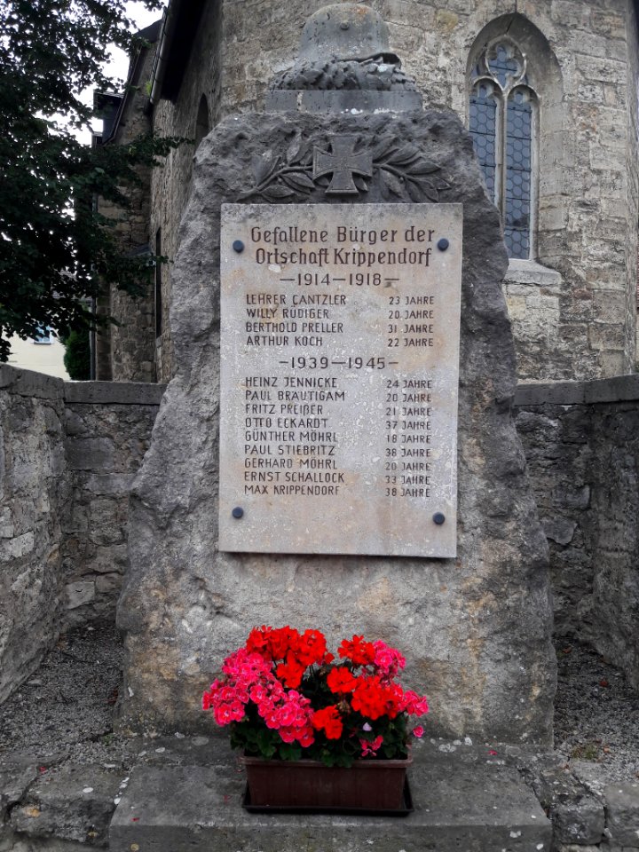 Gedenkstein Krippendorf 2016