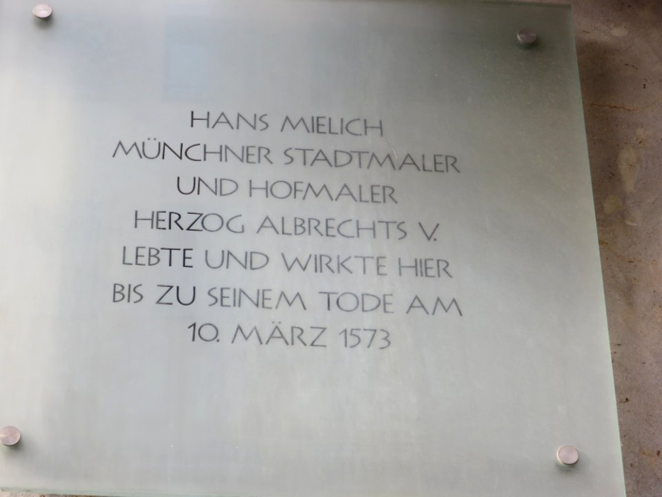 Gedenktafel Theatinerstraße 9