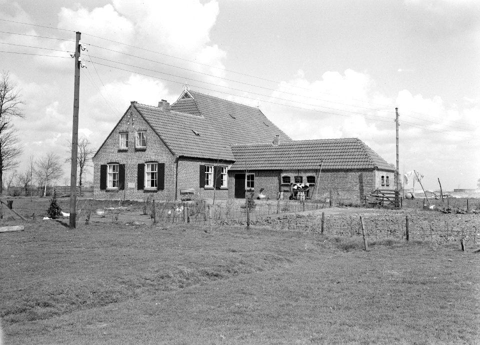 Gebouwen, boerderij, jordaan, Bestanddeelnr 192-1375