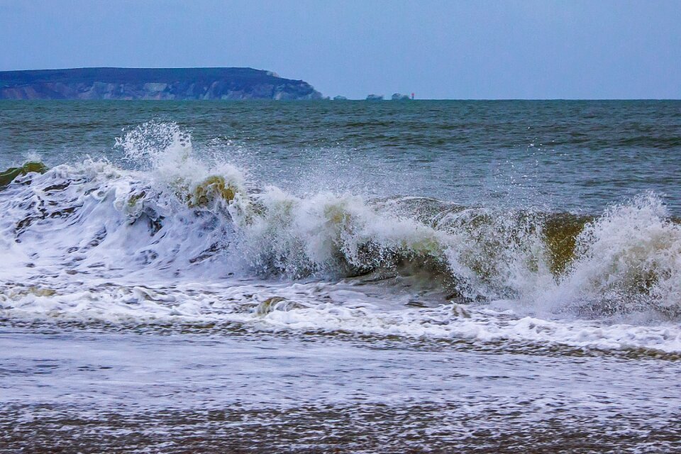 Waves ocean england