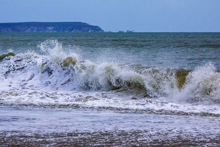 Waves ocean england