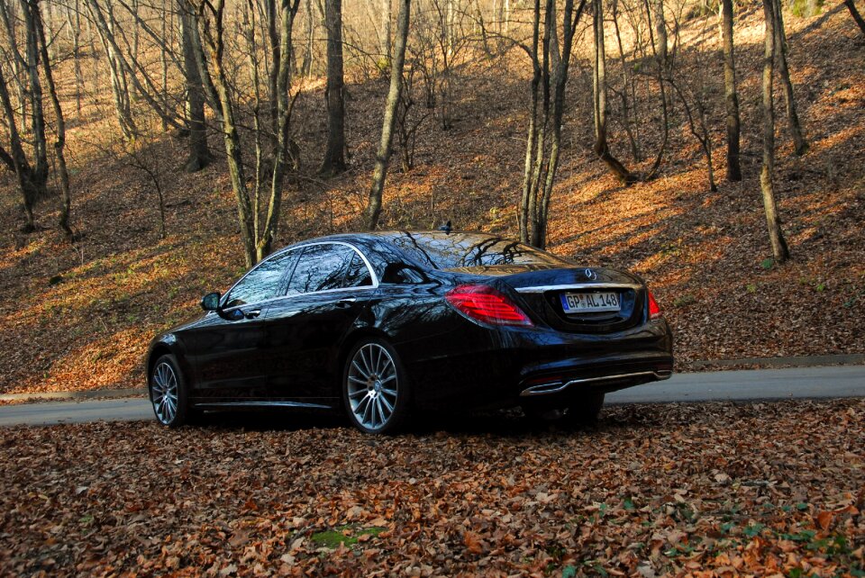Luxury car mercedes s class