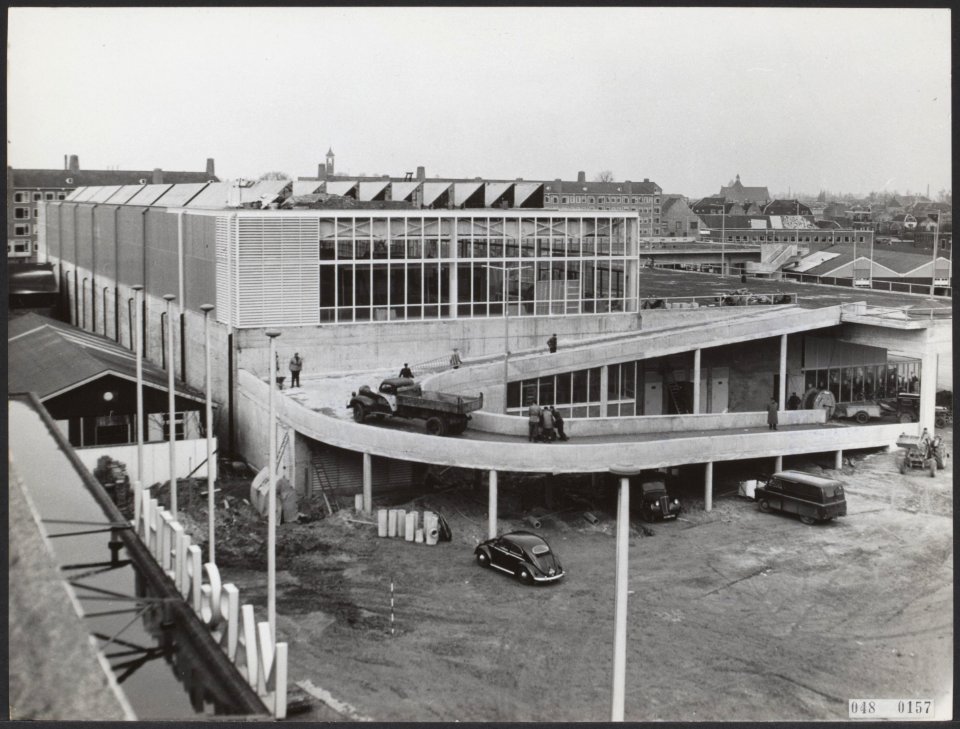 Gebouwen, beurzen, hallen, Juliana-Hal, Utrecht, Bestanddeelnr 048-0157