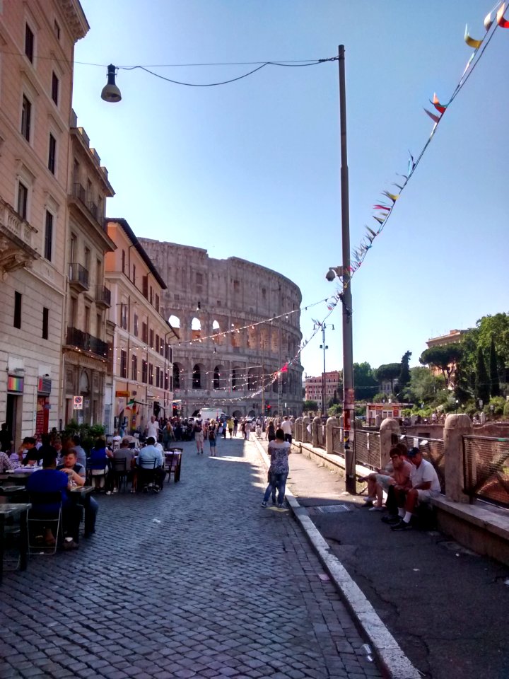 Gay Street, Rome, and Colosseum