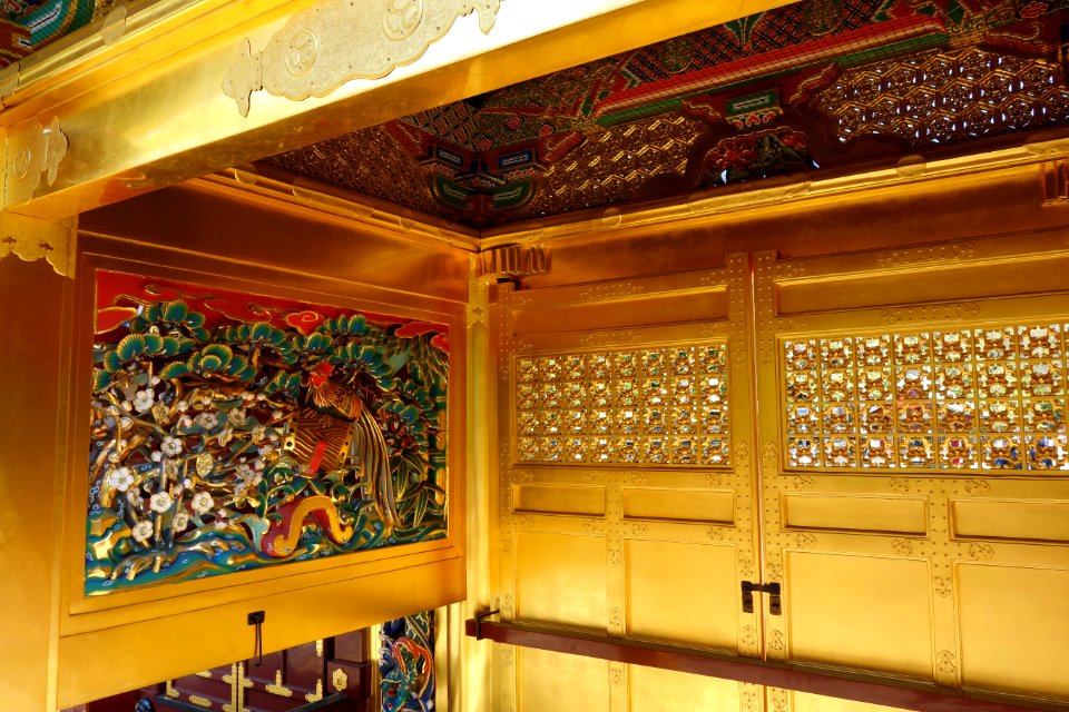 Gate detail - Ueno Tōshō-gū - DSC02009