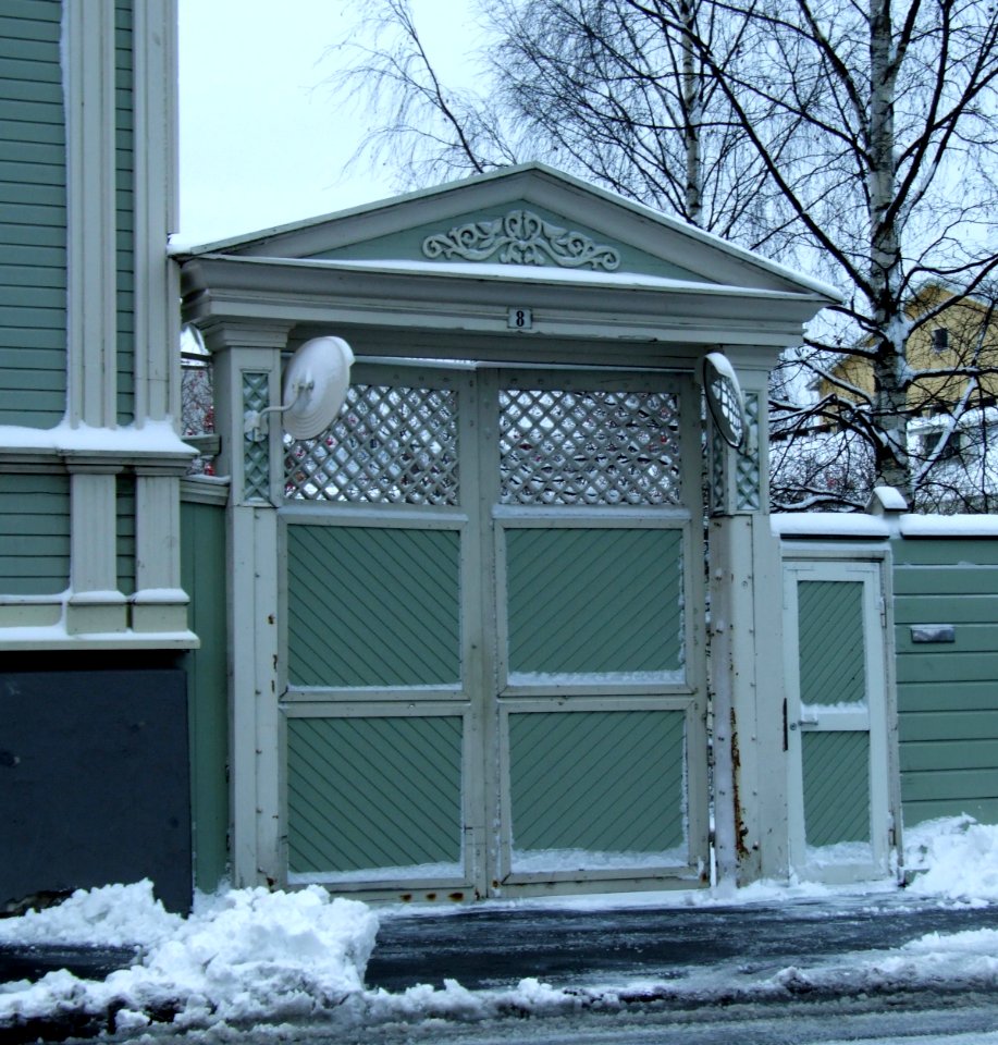 Gate Snellman House Oulu 20081101