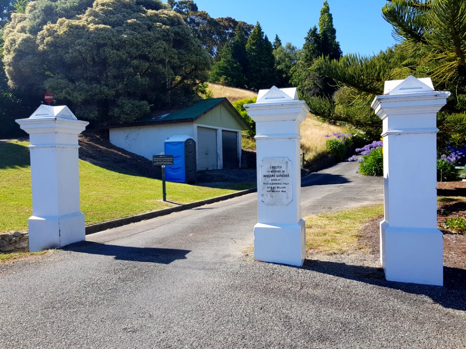 Gates at Wakapuaka Cemetery