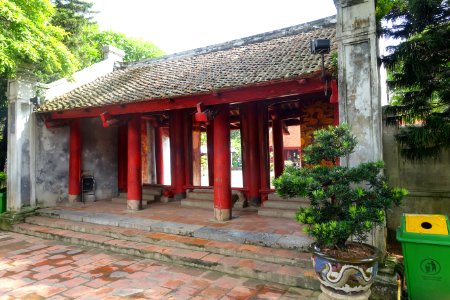 Gate of great synthesis (Dai Thanh) - Temple of Literature, Hanoi - DSC04579