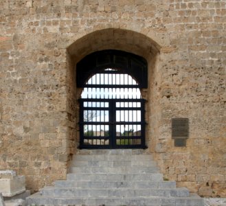 Gate walls grand master palace Rhodes photo