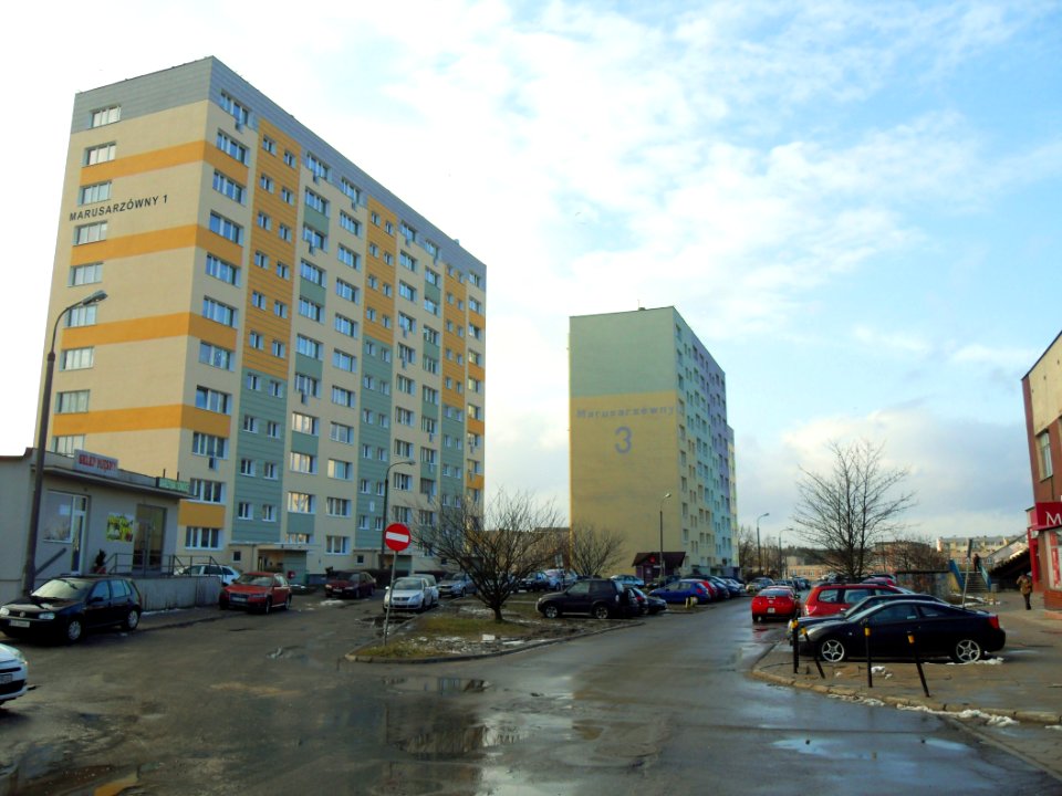 Gdańsk ulica Marusarzówny 1 i 3