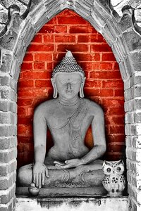 Bagan asia buddha photo