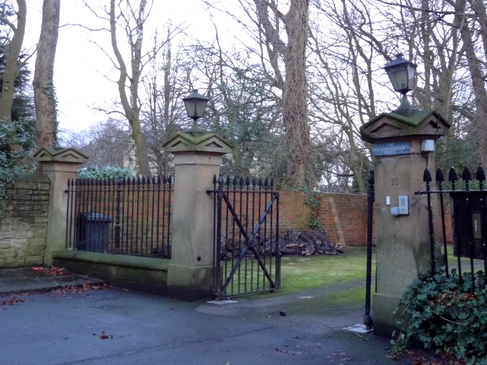 Gates to Hilly Ridge House, Leeds