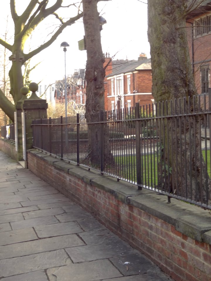 Gate Piers And Wall To Adult Education Centre
