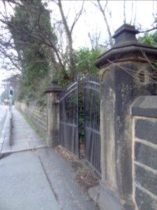 Gate Piers And Wall To Number 48, Ashwood
